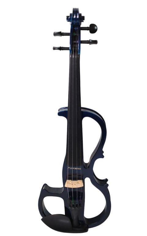 Violin Electrico 4/4 Azul LIV-E-41BL