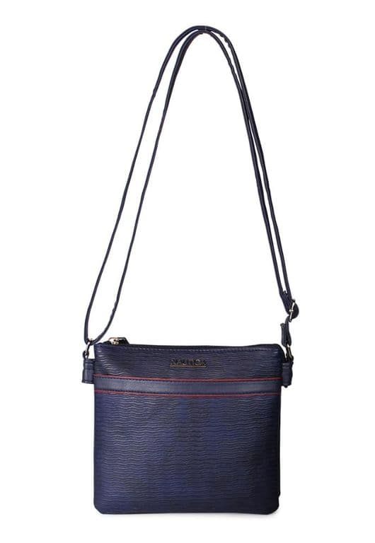 Cartera cruzada Leeway azul Azul TALLA UNICA