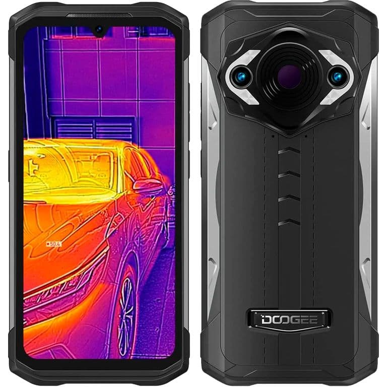 S98 Pro - Camara Termica y Vision Nocturna 48MP, Celular Resistente 8/256GB, Android 12, 2SIM