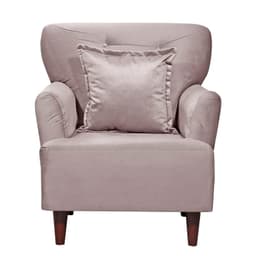 Sillon 1c York Felpa Beige 75x55x95