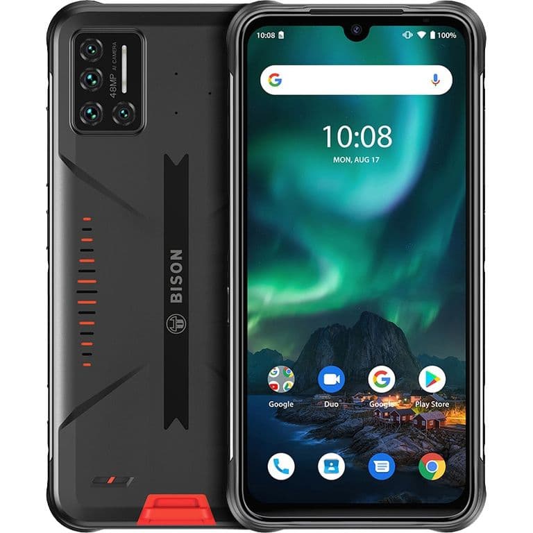BISON - Celular DualSim Resistente a Golpes, Polvo y Agua