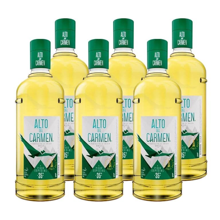 6x Pisco 35 1000cc