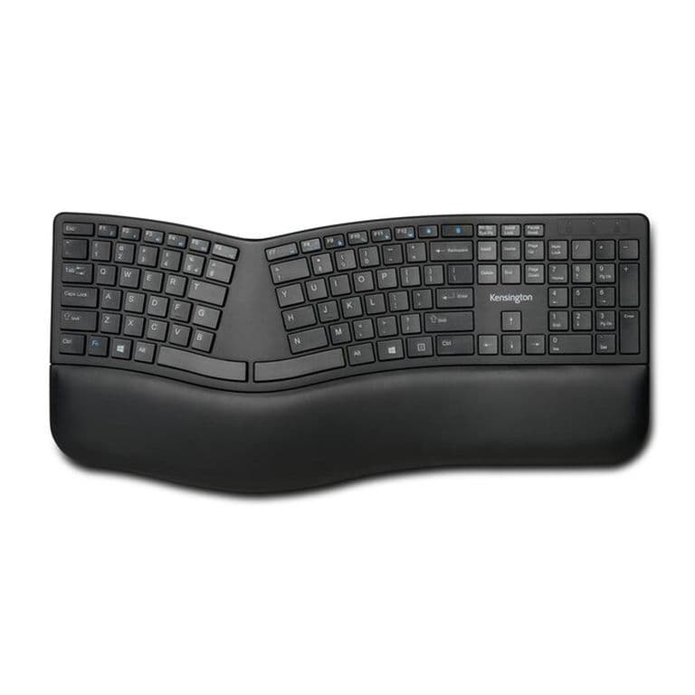 Teclado Ergonomico Inalambrico Pro Fit Negro