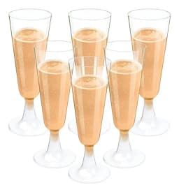 20 Copas De Champagne Copa Acrilico Copas Champana copas acrilica champagne 5oz/162ml