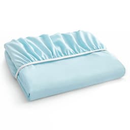Sabana Bajera Soft Ajustable 1800 Cama 2 Plazas Celeste