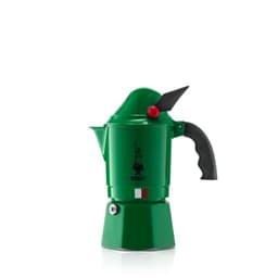Cafetera Italiana Alpina Verde 3 Tazas 130ml