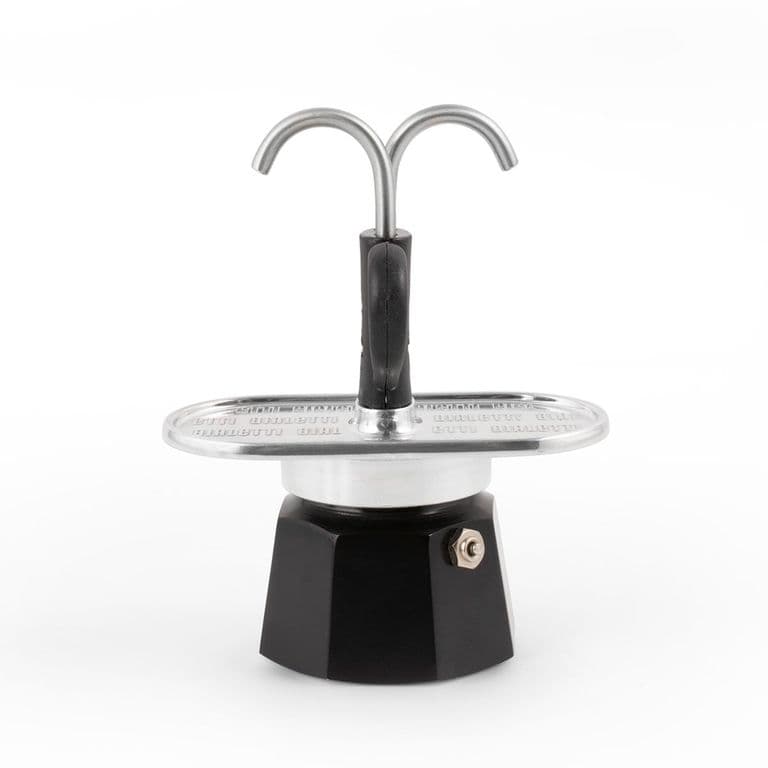 Cafetera Italiana Mini Express Para 2 Tazas 90ml (sin Tazas)