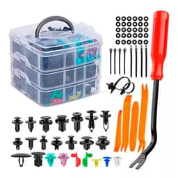 Kit 725 Clip Broche Retencion Plastico Auto Lata Tapabarro