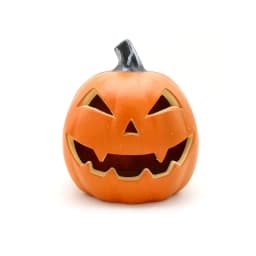 Calabaza Con Luz Led 23 X 22 Cm Decoracion Halloween
