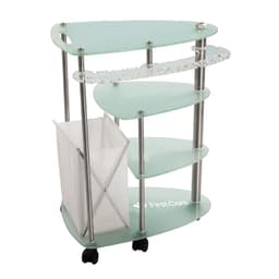 CARRO ORGANIZADOR MULTIUSO 4 NIVELES VIDRIO PREMIUM