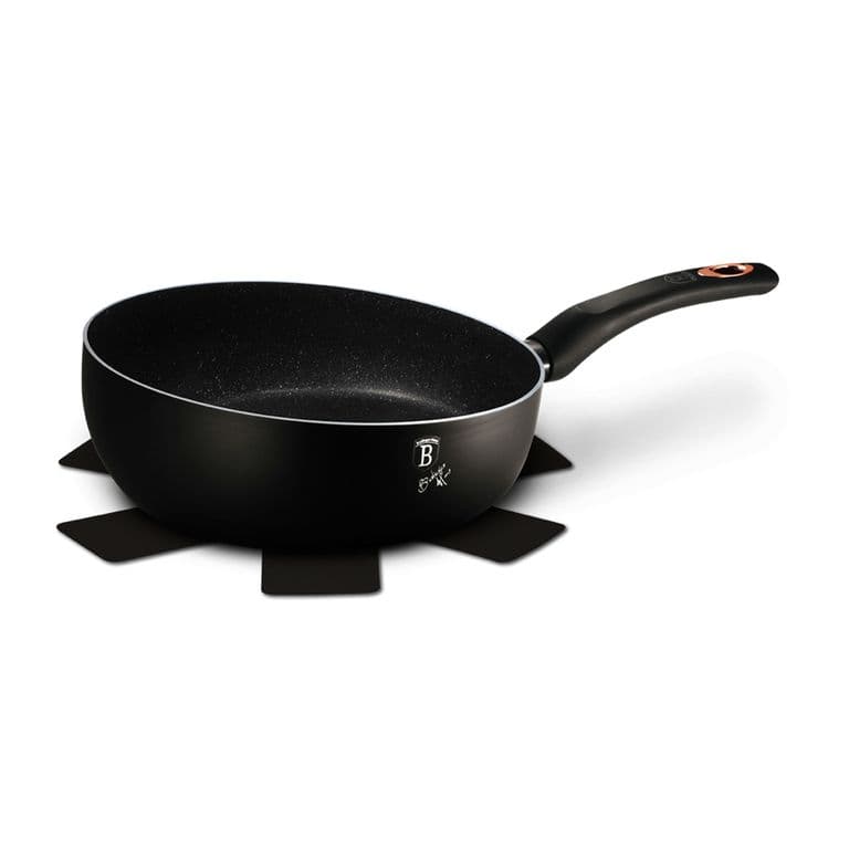 Sarten Flip 26 cm full induccion negro.