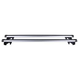 Barra Porta Equipaje Universal Aluminio 135 cms + Llave de Seguridad