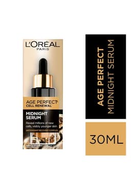 Serum Midnight Age Perfect Renacimiento Celular L'Oreal.