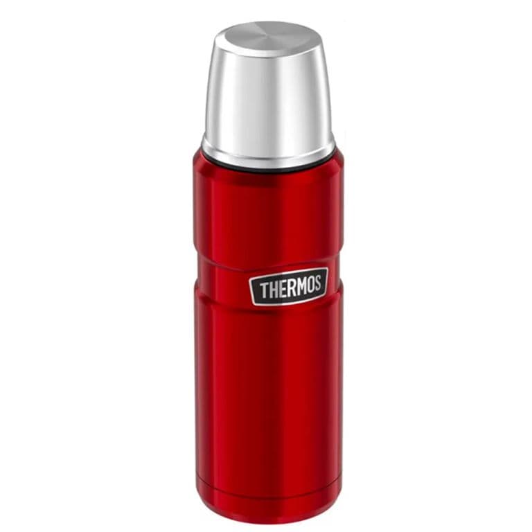 Termo Liquido King 470ml Acero inoxidable Rojo