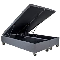 Base De Cama Baul King con Ruedas Pyton