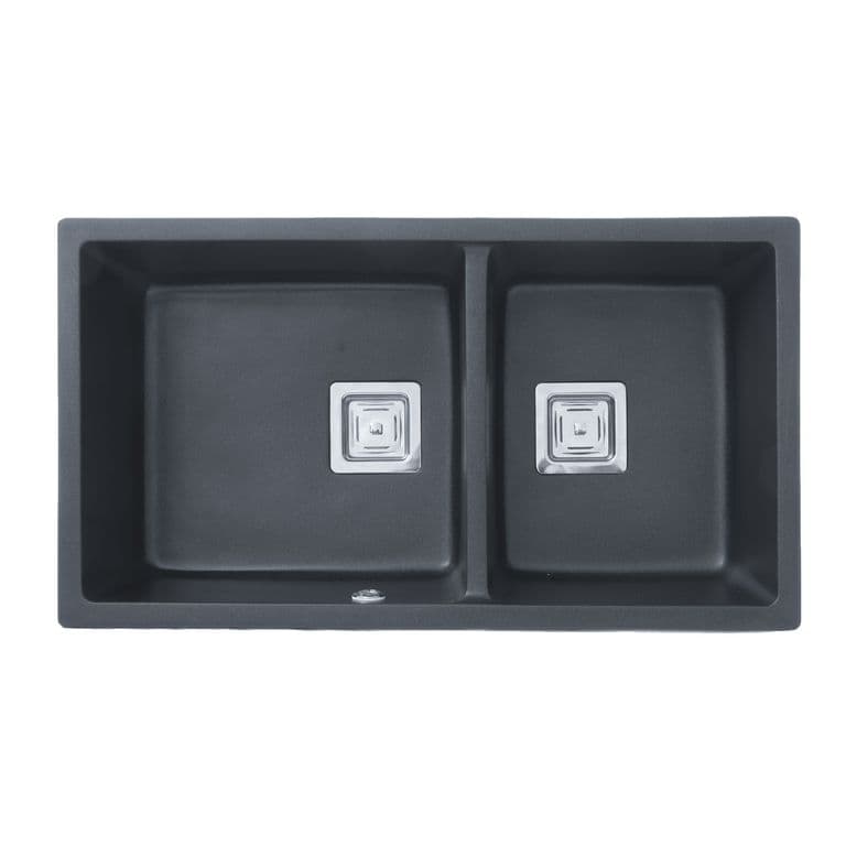 Lavaplatos Deluxe 2C Granito Negro