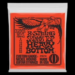 Cuerdas Guitarra Electrica de 8 Heavy Bottom 9-80 2624
