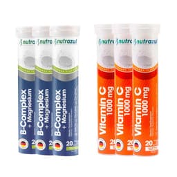 Bcomplex - Magnesio (3) + Vitamina C 1000 mg (3) - Pack 6 unidades..