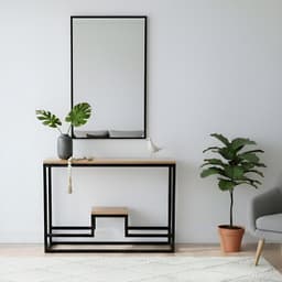 Mesa arrimo de roble Aracena M