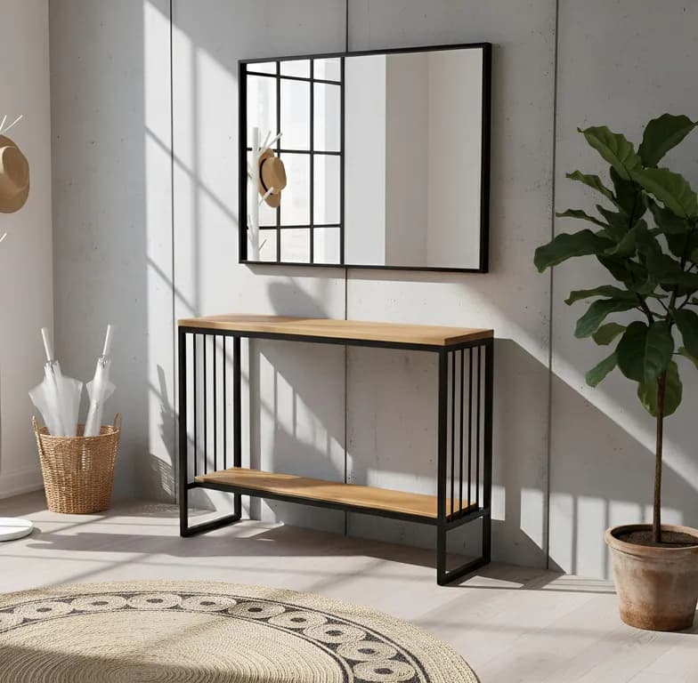 Mesa arrimo de roble Cardona M