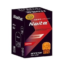 Ampolleta Auto 10uni Naite Halogena T20 Wy21w 12v 21w Ambar