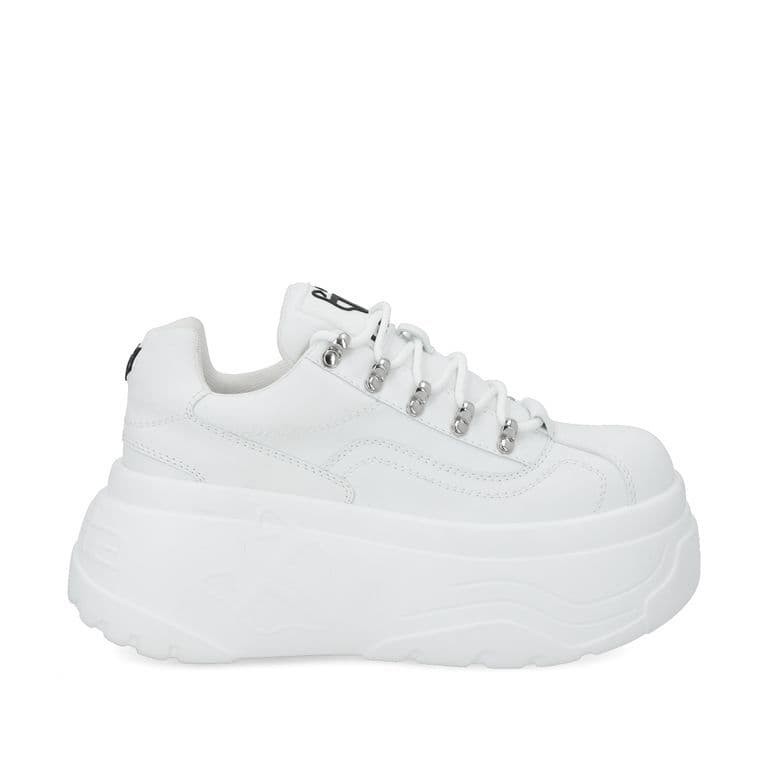 Zapatilla Plataforma Blanca Mujer 43061 Blanco 35