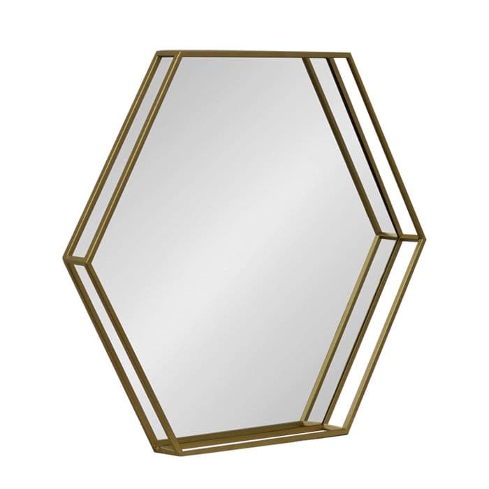 ESPEJO HERNE HEXAGONAL (66 x 7 x 76cm)