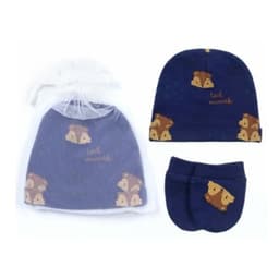 Set de Regalo Gorro y Mitones Bebe Nino Multicolor TALLA UNICA