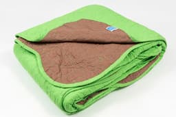 Quilt 100 Algodon Verde Cafe King