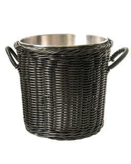 Hielera Rattan Black