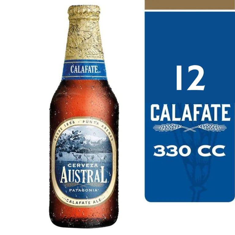12X Cerveza Calafate Botellin 5 330Cc