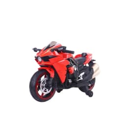 Moto Electrica Alta Gama Luces Led Y Sonidos Roja