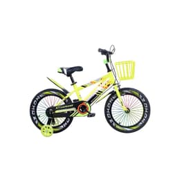 Bicicleta de montana con Luces LED y Colores Aro 12 Amarillo