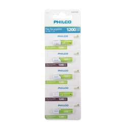 Pilas Tira Recargable Aaa X 5 1200 Mah