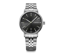 Reloj Urban Classic Dial Negro 40 mm Plateado TALLA UNICA