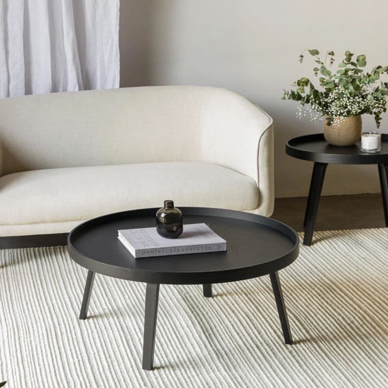 Mesa De Centro Almiron Negra Amoble
