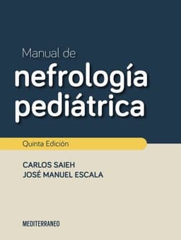 Libro Manual De Nefrologia Pediatrica 5ed.
