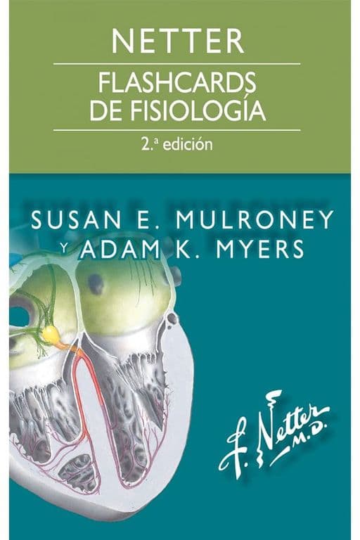 Libro Netter. Flashcards De Fisiologia 2Ed.