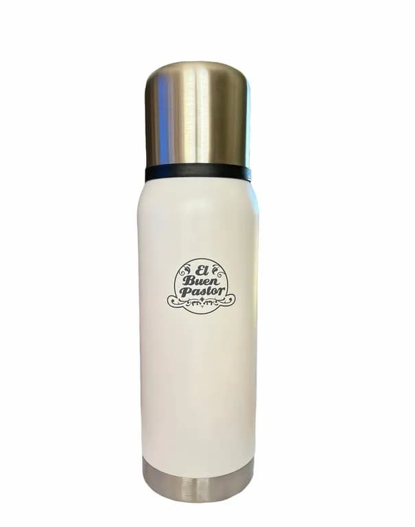 Termo Clasico Blanco 1LT