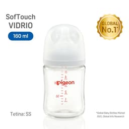 Mamadera vidrio 160 ml SofTouch
