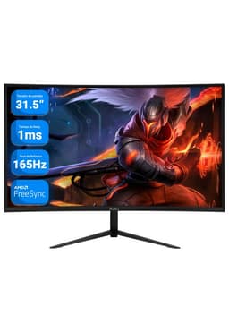 Monitor Gamer Curvo 31.5" Full HD 165Hz 1ms Freesync