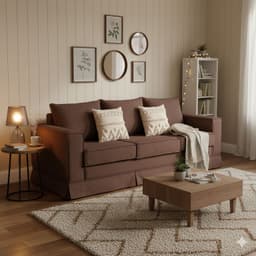 Sofa 3 cuerpos Pompeya Cafe con sistema de Resortes Pocket