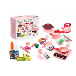 Set Juego De Cocina Elementos De Cocina Juguete Para Ninas