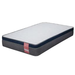 Colchon Canaima 1.5 Plazas Gris 105x190x26 Cm Resorte Bonell Dual Side