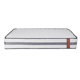 Colchon Valdivia 1.5 Plazas Gris 105x190x30 Cm Resorte Bonell Dual Side Alta Densidad