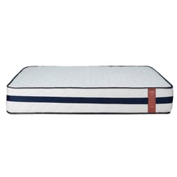Colchon Valdivia 1.5 Plazas Azul 105x190x30 Cm Resorte Bonell Dual Side Alta Densidad