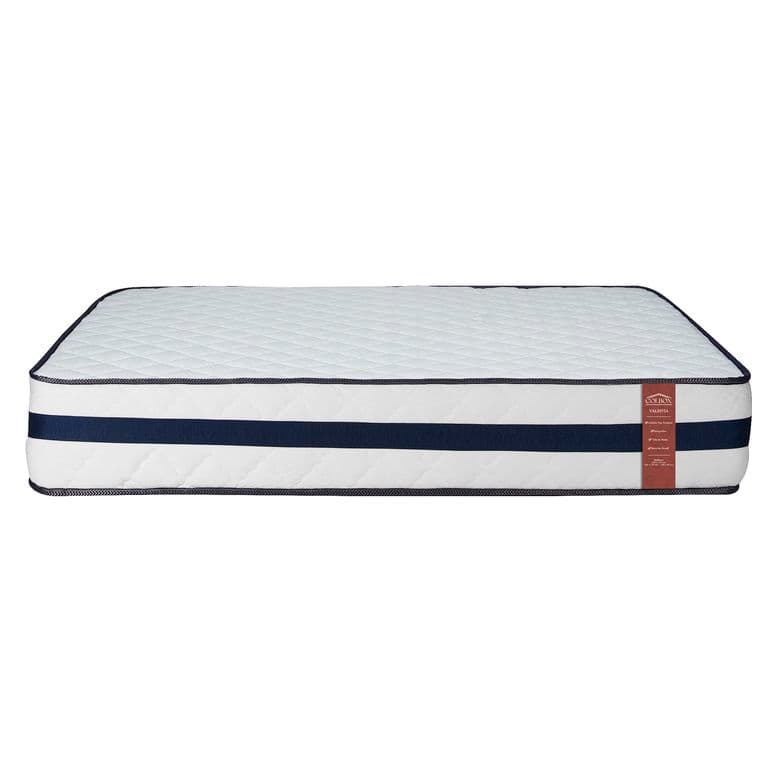 Colchon Valdivia 1.5 Plazas Azul 105x190x30 Cm Resorte Bonell Dual Side Alta Densidad