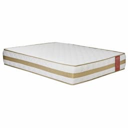 Colchon Valdivia 2 Plazas Dorado 150x190x30 Cm Resorte Bonell Dual Side Alta Densidad