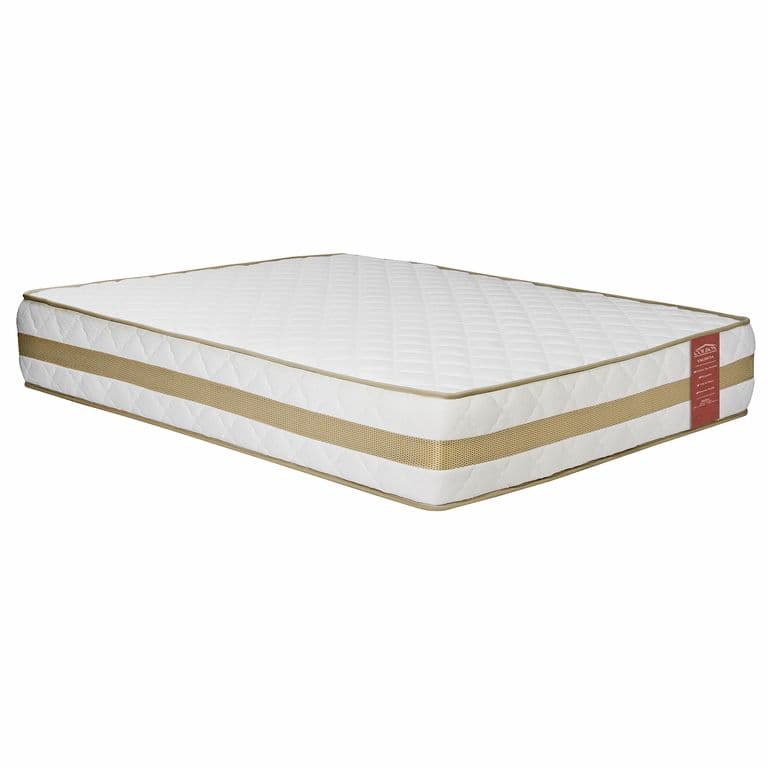 Colchon Valdivia 2 Plazas Dorado 150x190x30 Cm Resorte Bonell Dual Side Alta Densidad