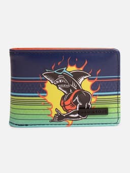 Billetera Flame Shark Multicolor Nino Multicolor TALLA UNICA
